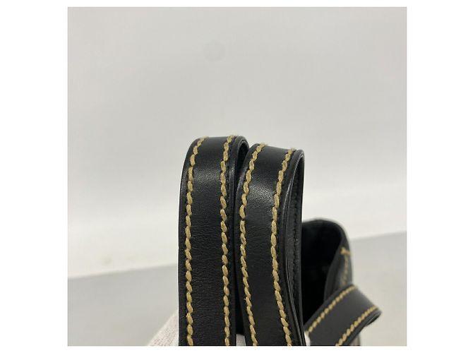 Borsa a mano in pelle Chanel Wild Stitch Nero - vista 7