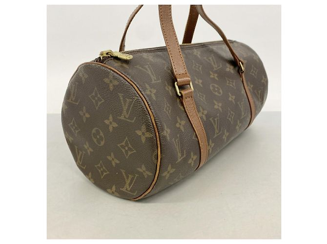Bolso Louis Vuitton Monogram Papillon 30 Castaño - vista 2