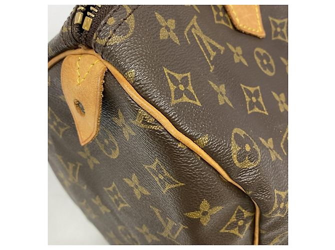 Louis Vuitton Monogram Speedy 35 Handtasche Braun - Ansicht 7