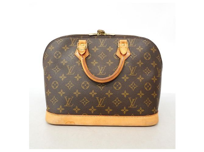 Bolsa de mão Louis Vuitton Alma Monogram M51130 Marrom - vista 10