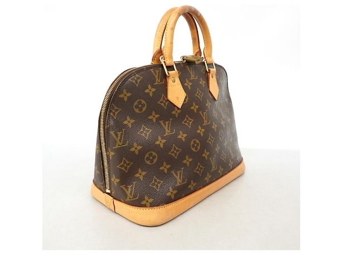 Bolsa de mão Louis Vuitton Alma Monogram M51130 Marrom - vista 2