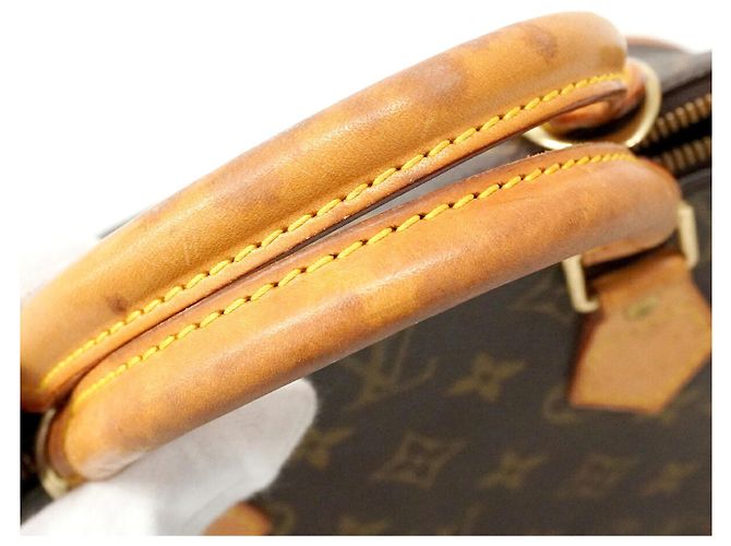 Bolsa de mão Louis Vuitton Alma Monogram M51130 Marrom - vista 8