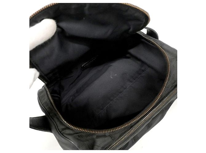 Chanel Vanity Bag aus schwarzem Nylon - Ansicht 4