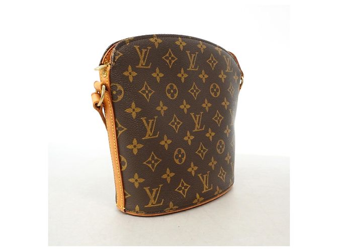 Louis Vuitton Monogram Druot Schultertasche Braun - Ansicht 2