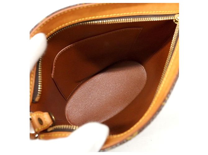 Louis Vuitton Monogram Druot Schultertasche Braun - Ansicht 4