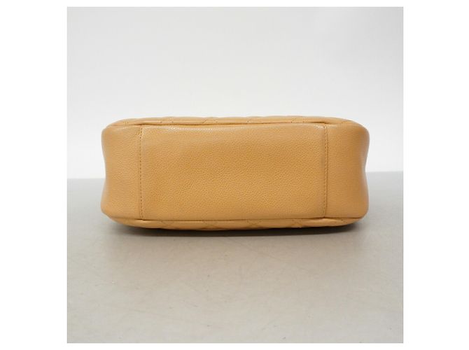 Borsa a tracolla con catena Chanel Matelassé Beige - vista 3