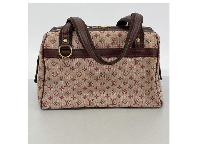 Sac à main Louis Vuitton Monogram Mini Josephine PM Fuschia - vue 12
