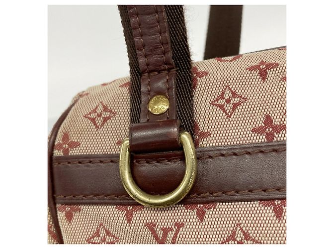 Sac à main Louis Vuitton Monogram Mini Josephine PM Fuschia - vue 8