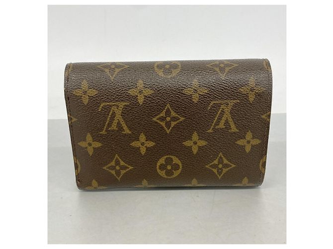 Cartera Louis Vuitton marrón tri-fold Castaño - vista 12