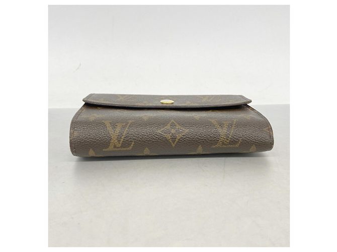 Cartera Louis Vuitton marrón tri-fold Castaño - vista 2