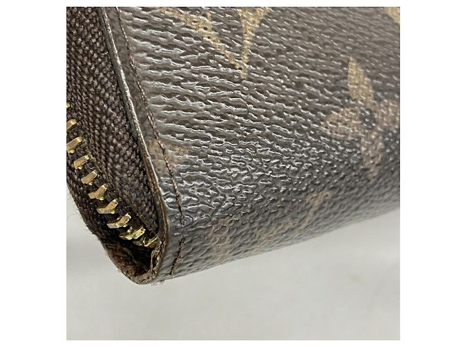 Cartera Zippy Monogram Louis Vuitton Castaño - vista 5