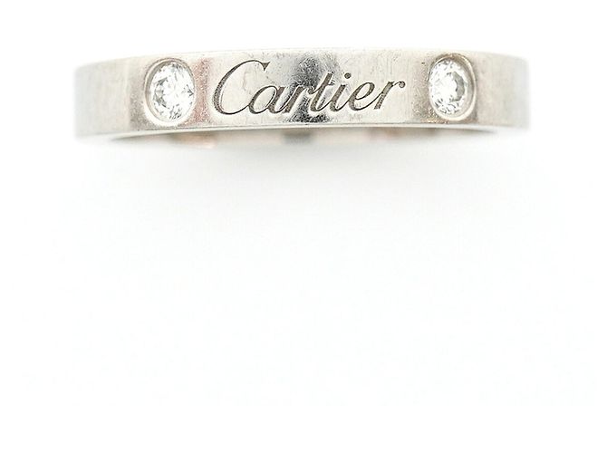 Anillo Cartier C de Band - vista 2