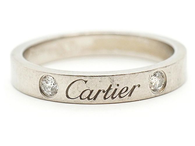 Anillo Cartier C de Band - vista 4