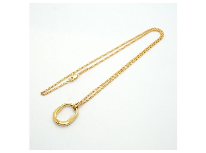 Autre Marque Collana Tiffany & Co. Lock Small in oro giallo 18K - vista 3