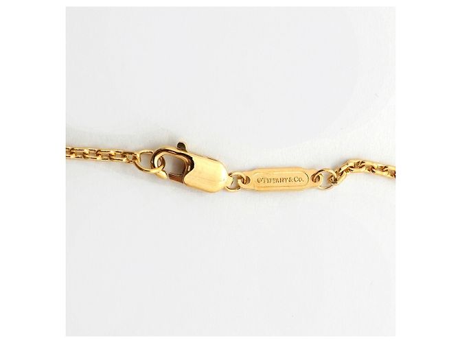 Autre Marque Collana Tiffany & Co. Lock Small in oro giallo 18K - vista 4