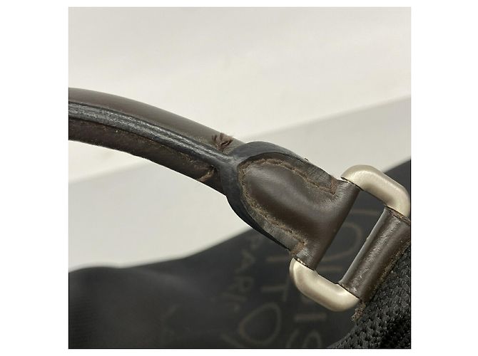 Borsa Louis Vuitton Boston Damier Géant Souverain Nero - vista 10