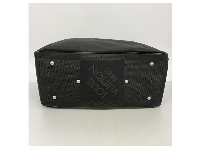 Borsa Louis Vuitton Boston Damier Géant Souverain Nero - vista 3