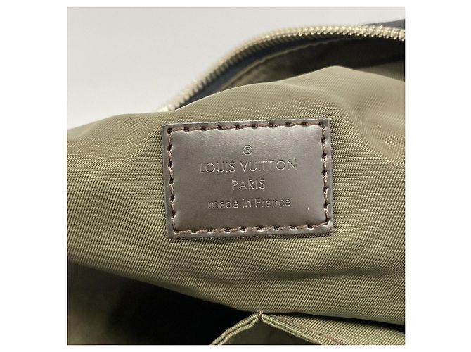 Borsa Louis Vuitton Boston Damier Géant Souverain Nero - vista 5