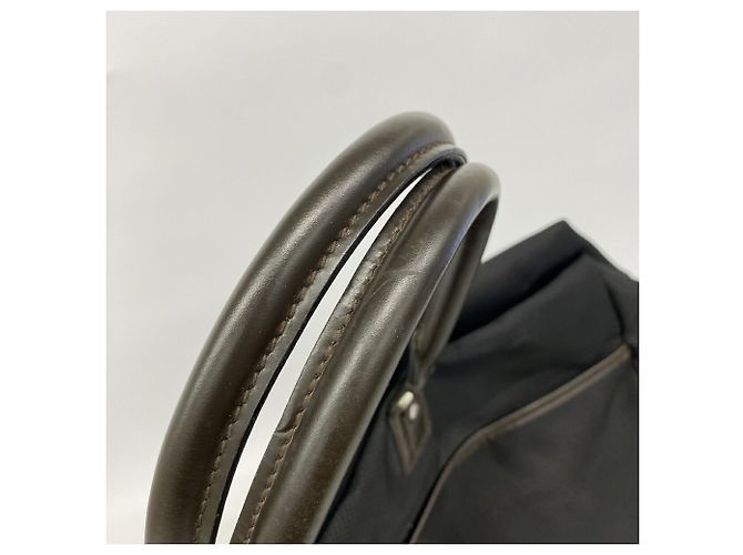 Borsa Louis Vuitton Boston Damier Géant Souverain Nero - vista 9
