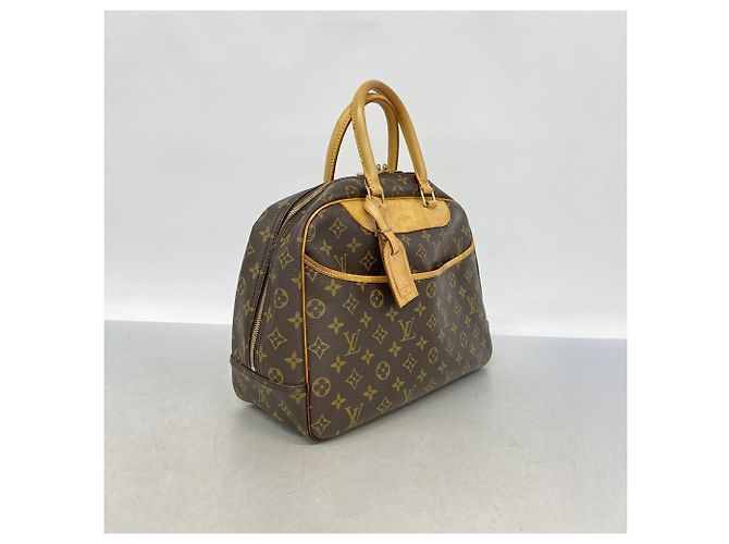 Borsa Louis Vuitton Monogram Deauville M47270 Marrone - vista 2