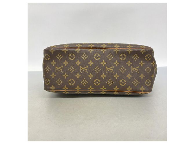 Borsa Louis Vuitton Monogram Deauville M47270 Marrone - vista 3