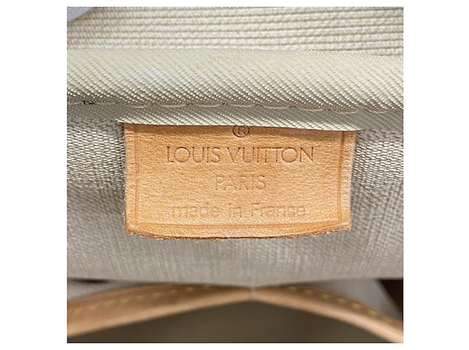 Borsa Louis Vuitton Monogram Deauville M47270 Marrone - vista 5