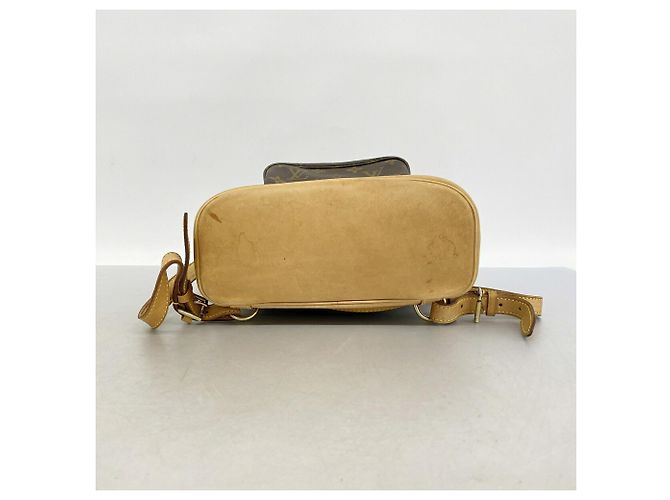 Zaino Louis Vuitton Monogram Montsouris MM Marrone - vista 3