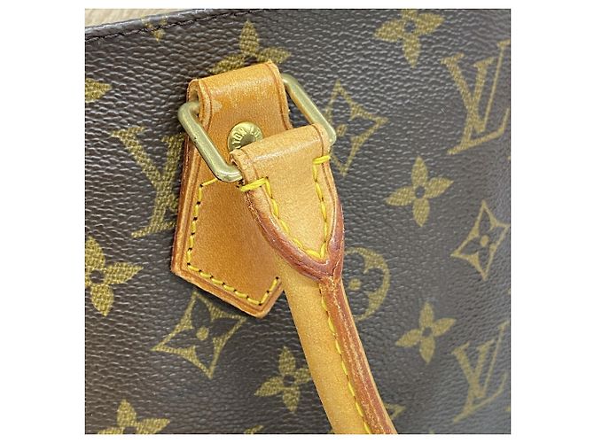 Saco Tote Louis Vuitton Monogram Sac Plat Marrom - vista 9