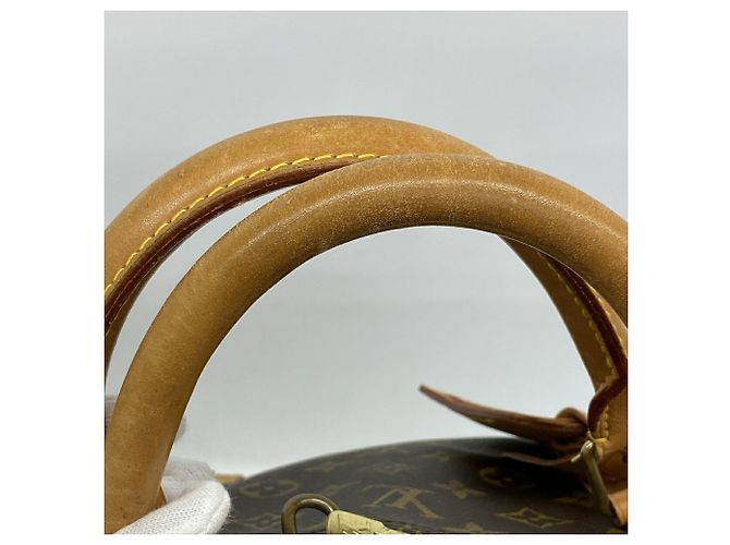 Louis Vuitton Boston Monogram Keepall Bandoulière 60 Castaño - vista 10