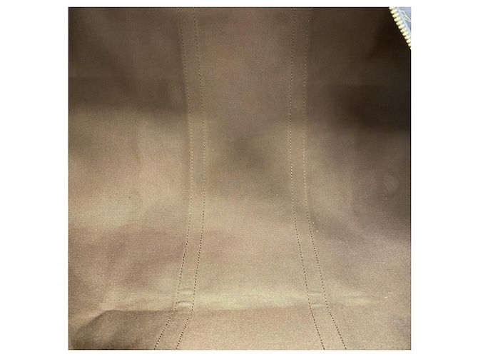 Louis Vuitton Boston Monogram Keepall Bandoulière 60 Castaño - vista 4