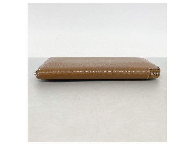 Hermès Cartera larga Hermes Azap en piel Epsom Gold Dorado - vista 2