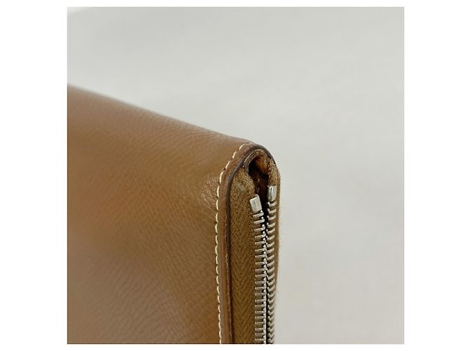 Hermès Cartera larga Hermes Azap en piel Epsom Gold Dorado - vista 5