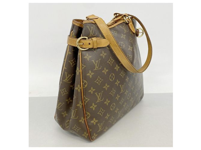 Sac cabas vertical Louis Vuitton Monogram Batignolles Marron - vue 2