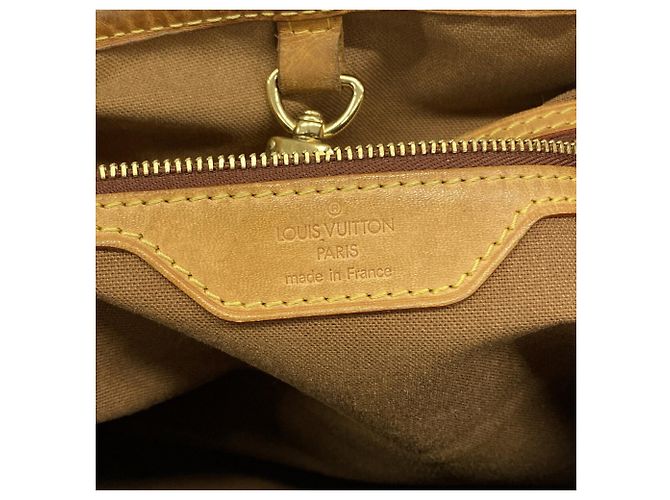 Sac cabas vertical Louis Vuitton Monogram Batignolles Marron - vue 5