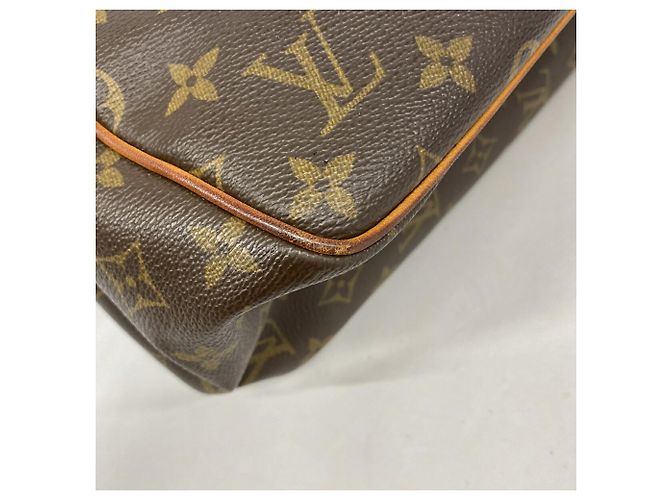 Sac cabas vertical Louis Vuitton Monogram Batignolles Marron - vue 7