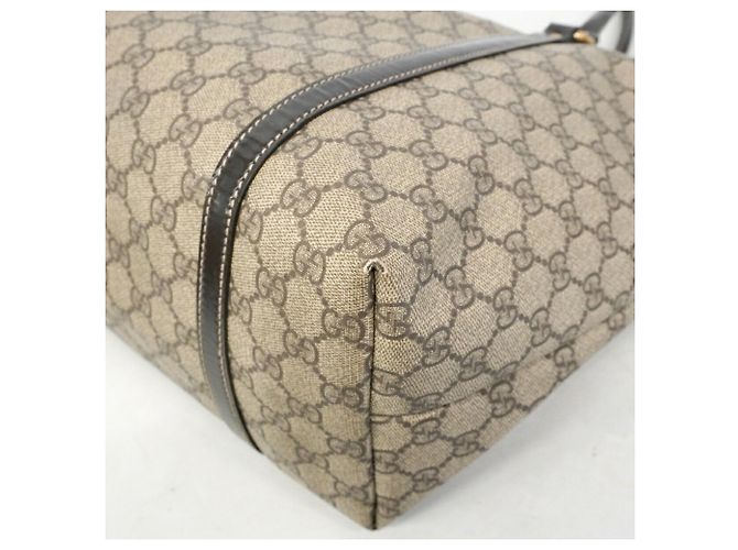 Gucci GG Supreme Tote Bag Braun - Ansicht 6