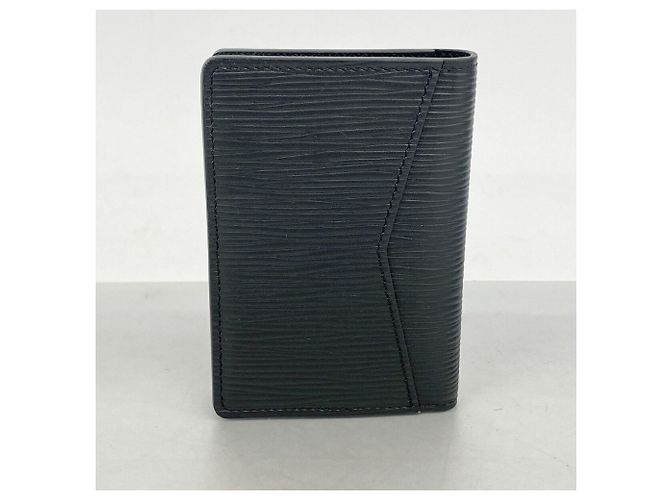 Louis Vuitton Tarjetero de piel Epi Noir Negro - vista 6