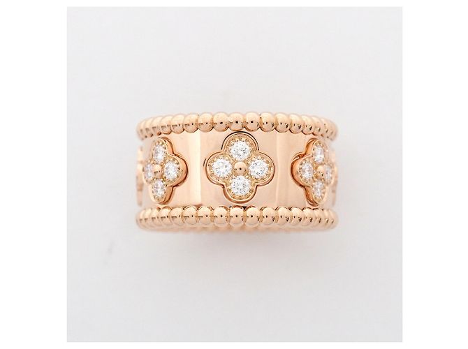 Anel Perlee Clover Band Van Cleef & Arpels - vista 2