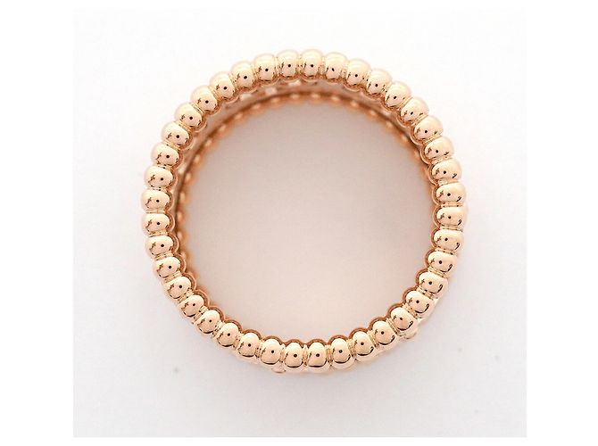 Anel Perlee Clover Band Van Cleef & Arpels - vista 3