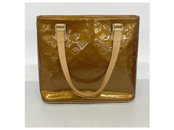 Bolso Tote Louis Vuitton Vernis Houston Bronce - vista 10