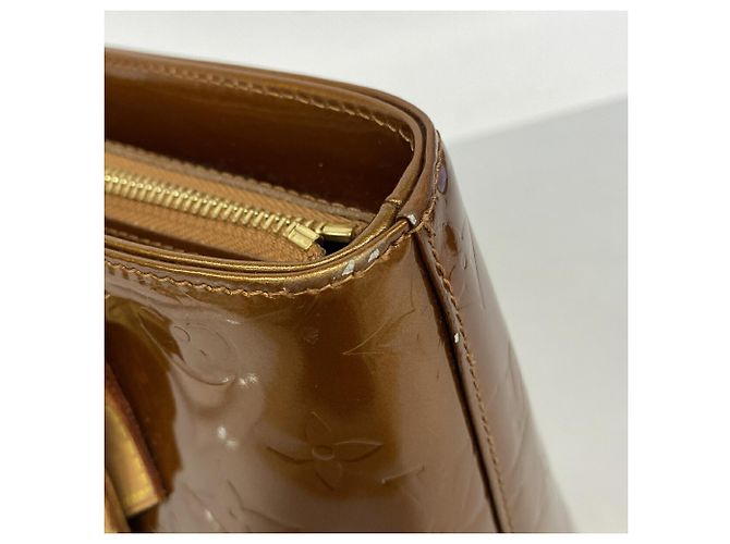 Bolso Tote Louis Vuitton Vernis Houston Bronce - vista 6
