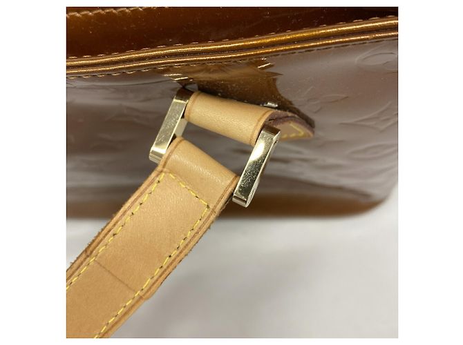 Bolso Tote Louis Vuitton Vernis Houston Bronce - vista 9