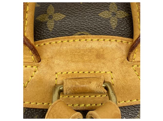 Mochila Louis Vuitton Monogram Mini Montsouris Castaño - vista 5