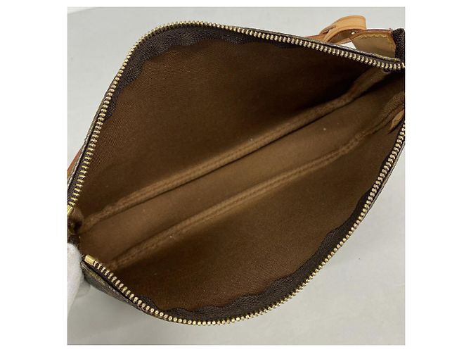 Louis Vuitton Monogram Pochette Accessoires M51980 Marrone - vista 4