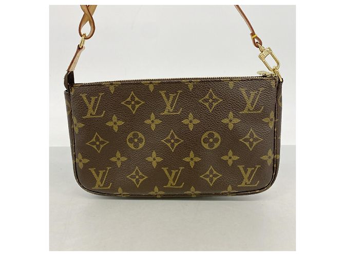 Louis Vuitton Monogram Pochette Accessoires M51980 Marrone - vista 8
