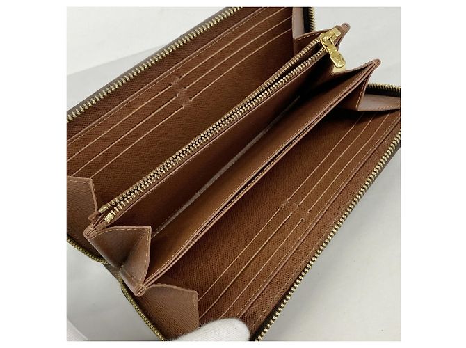 Cartera Zippy Monogram Louis Vuitton Castaño - vista 3