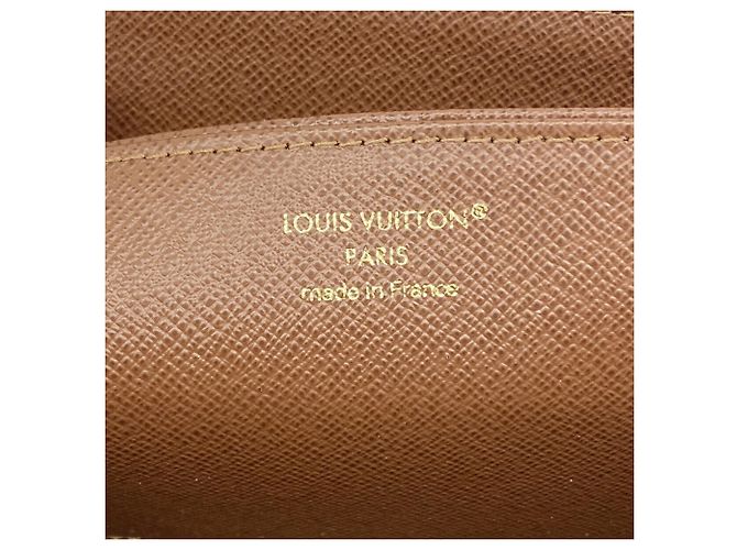 Cartera Zippy Monogram Louis Vuitton Castaño - vista 4