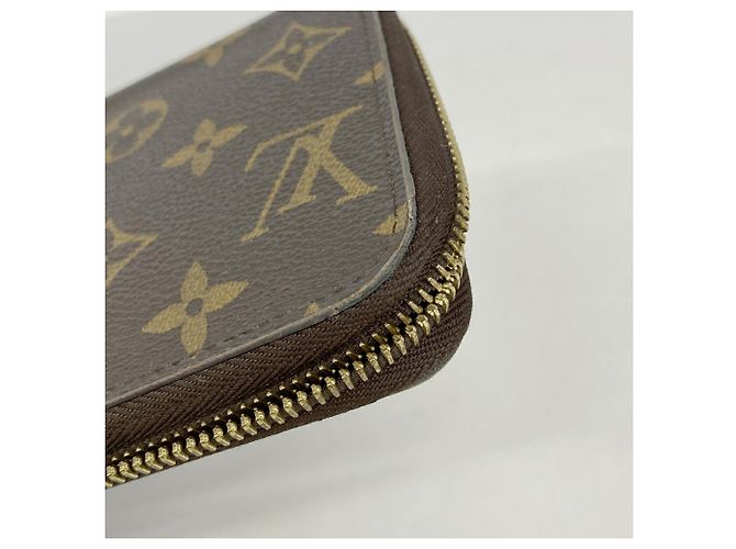 Cartera Zippy Monogram Louis Vuitton Castaño - vista 5