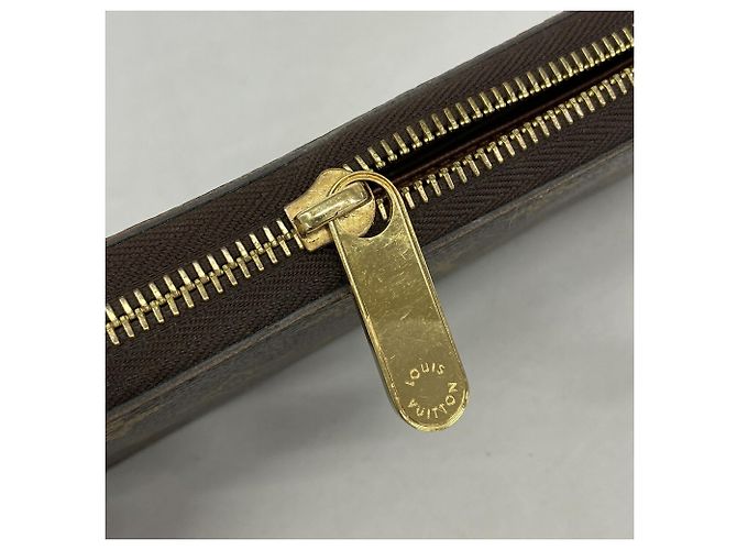 Cartera Zippy Monogram Louis Vuitton Castaño - vista 8