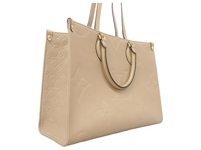 Louis Vuitton Monogram Empreinte OnTheGo MM Tote Bag Grau - Ansicht 2